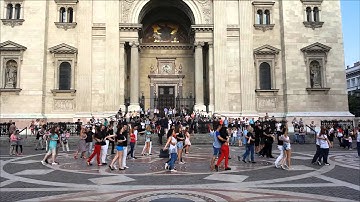 International Zouk Day (3.Third Flash Mob 2015) Budapest Szent István tér