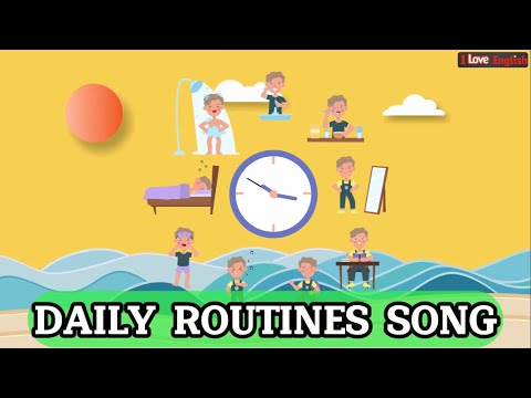 Daily Routine Song/ What do you do in the morning? / Daily activities Song