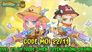 Chiến Tuyến Hướng Dương - Code Mới & Full 23 Giftcode Chiến Tuyến Hướng Dương 22/11 Cho Newbie