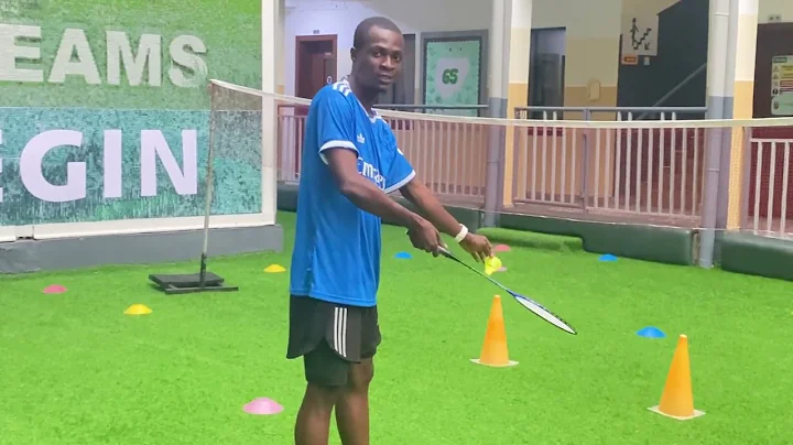 BADMINTON BACKHAND SERVE