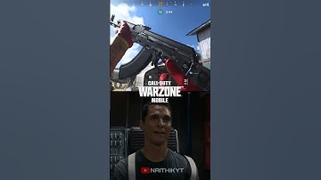 AK-47 Animation In New State Mobile Vs Warzone Mobile 🥶 #wzm #codwzm #shorts #pubg #bgmi #cod