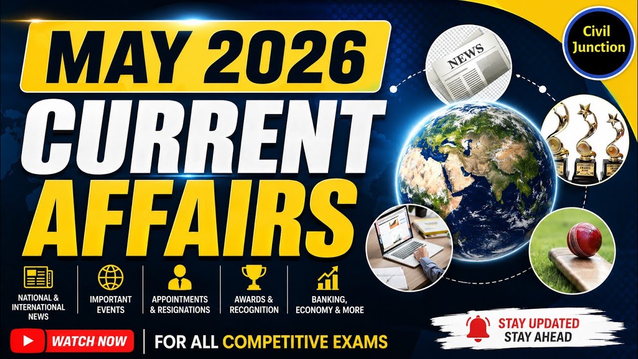 May Month 2026 Current Affairs