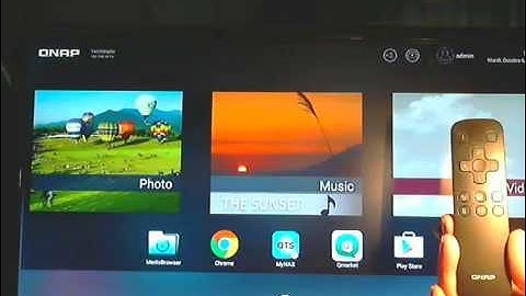 TAS-x68 QNAP NAS with Android interface (all in a box)
