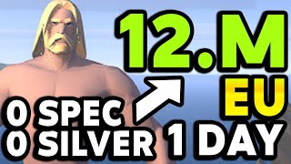 HOW NEWPLAYER MAKE 12M IN A DAY IN EU SERVER - SOLO - DAGGER - MIST - ALBION ONLINE