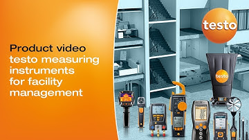 Testo Instruments for Facility Management