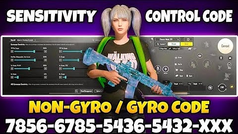 NEW UPDATE 3.7🔥BEST SENSITIVITY CODE + CONTROL SETTINGS BGMI/PUBG MOBILE