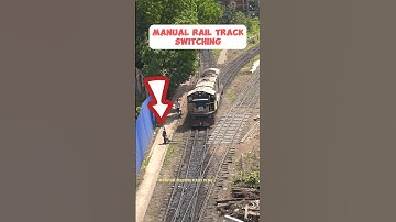 Manual Rail Track Switching