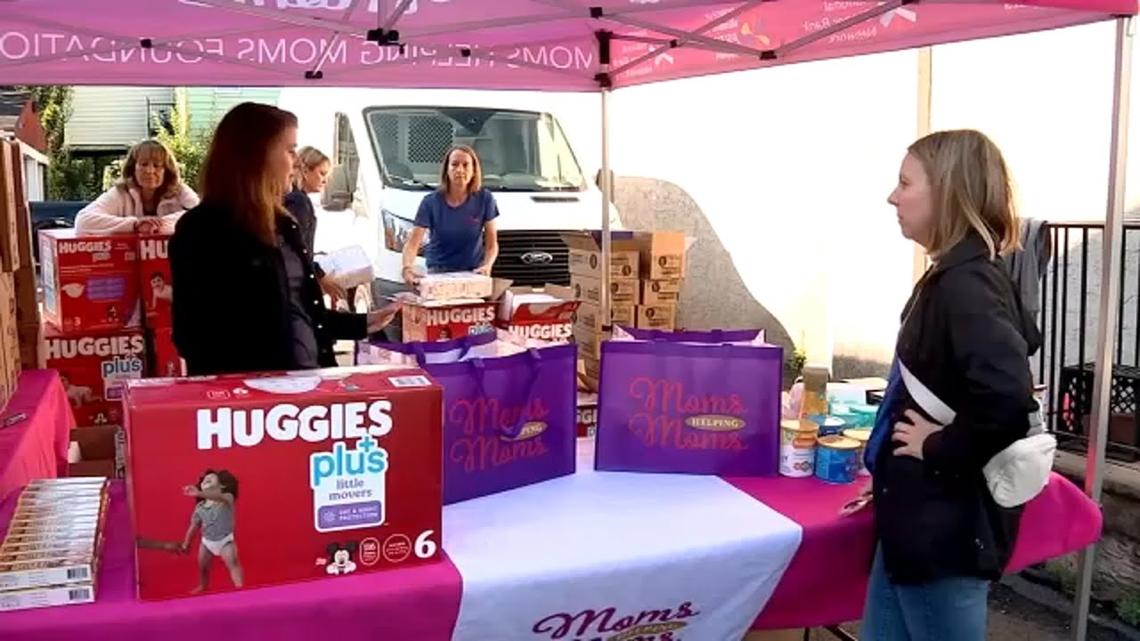 Nonprofit gives away thousands of diapers to families in need in NJ