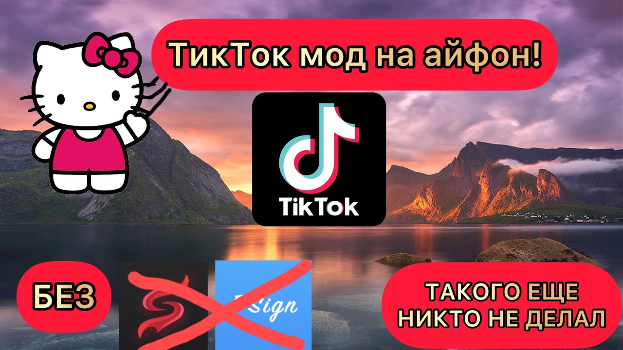 Файл тик тока мод