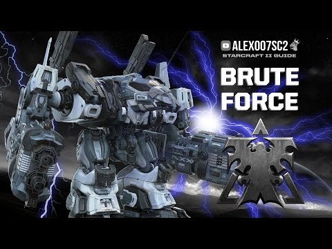 Видео: BRUTE FORCE TERRAN - Победа грубой силой в StarCraft II