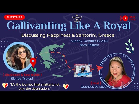 Happiness & Santorini, Greece S1:E18