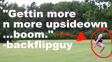 How to Learn a Backflip in 4 minutes!