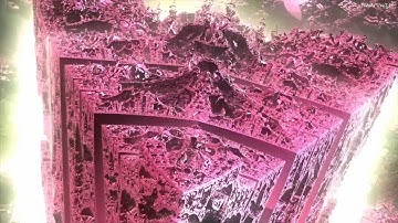 3D Fractal Zoom (Split Point III - Reversed) Mandelbox (720p 30fps)