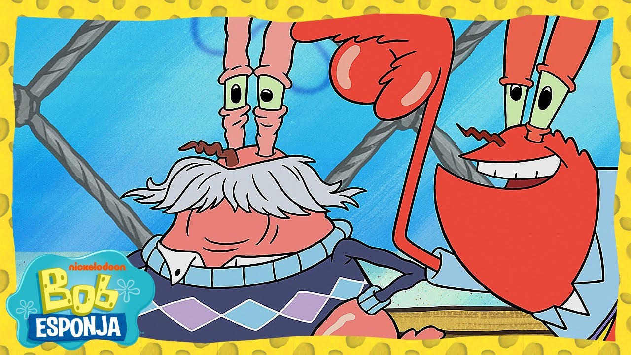 Conoce al tataratatarabuelo de Don Cangrejo | Bob Esponja en Español