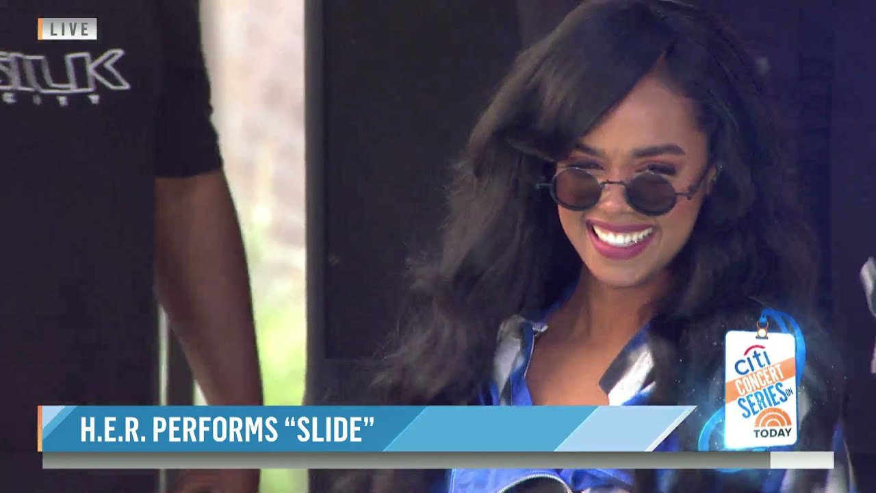 H.E.R  ‘Slide’ live