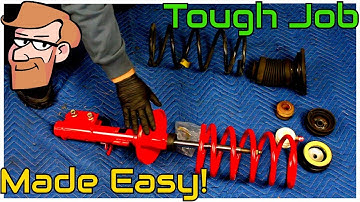 How to Assemble a Strut: Part by Part Explained • Cars Simplified: Suspension