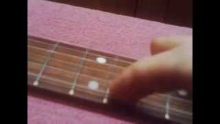 Andrew Allan Guitars how to set the bridge saddle radius