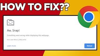 Fix RESULT _CODE_HUNG Error On Chrome Browser