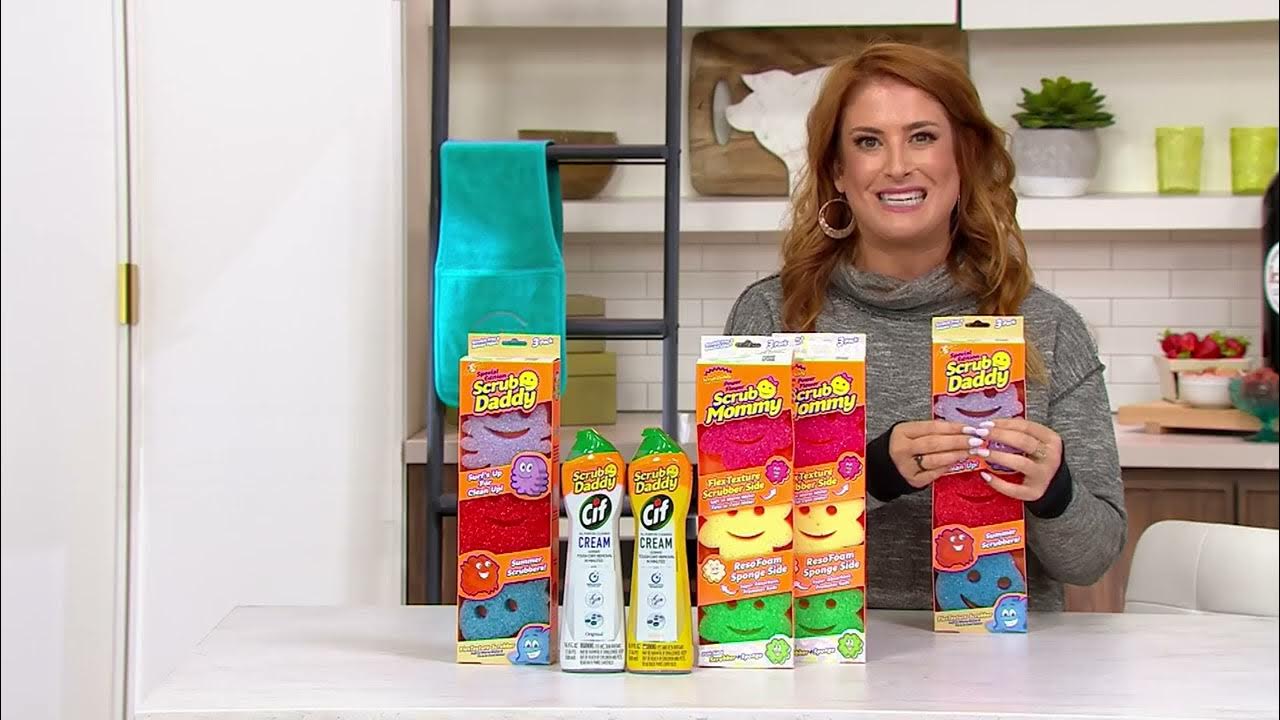 Scrub Daddy sponges are on sale at QVC