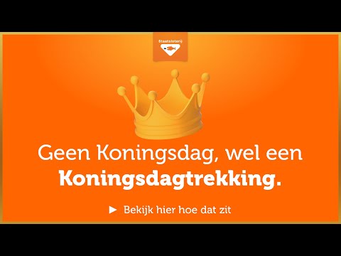 Waarom gaat de Koningsdagtrekking door?