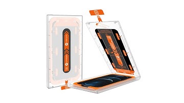 Guide you to install Mohave iPhone tempered glass screen protector with fixed template box