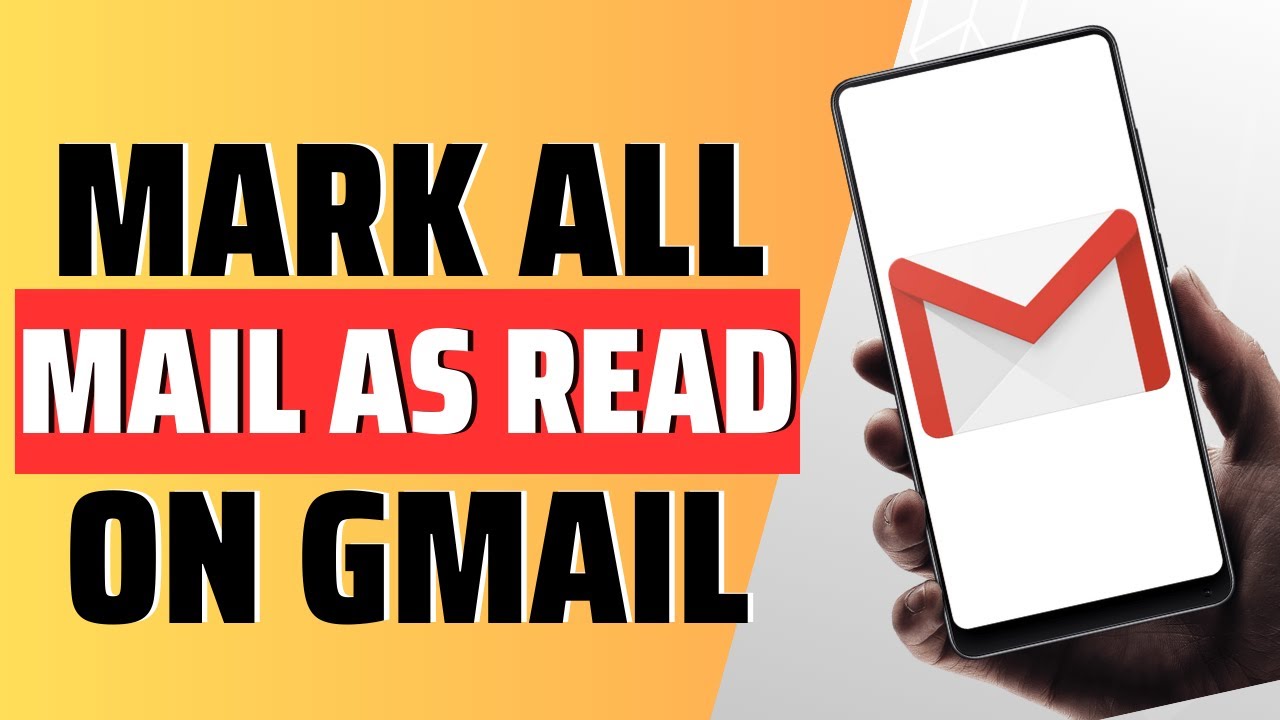 How To Mark All Mail As Read On Gmail Full Guide YouTube
