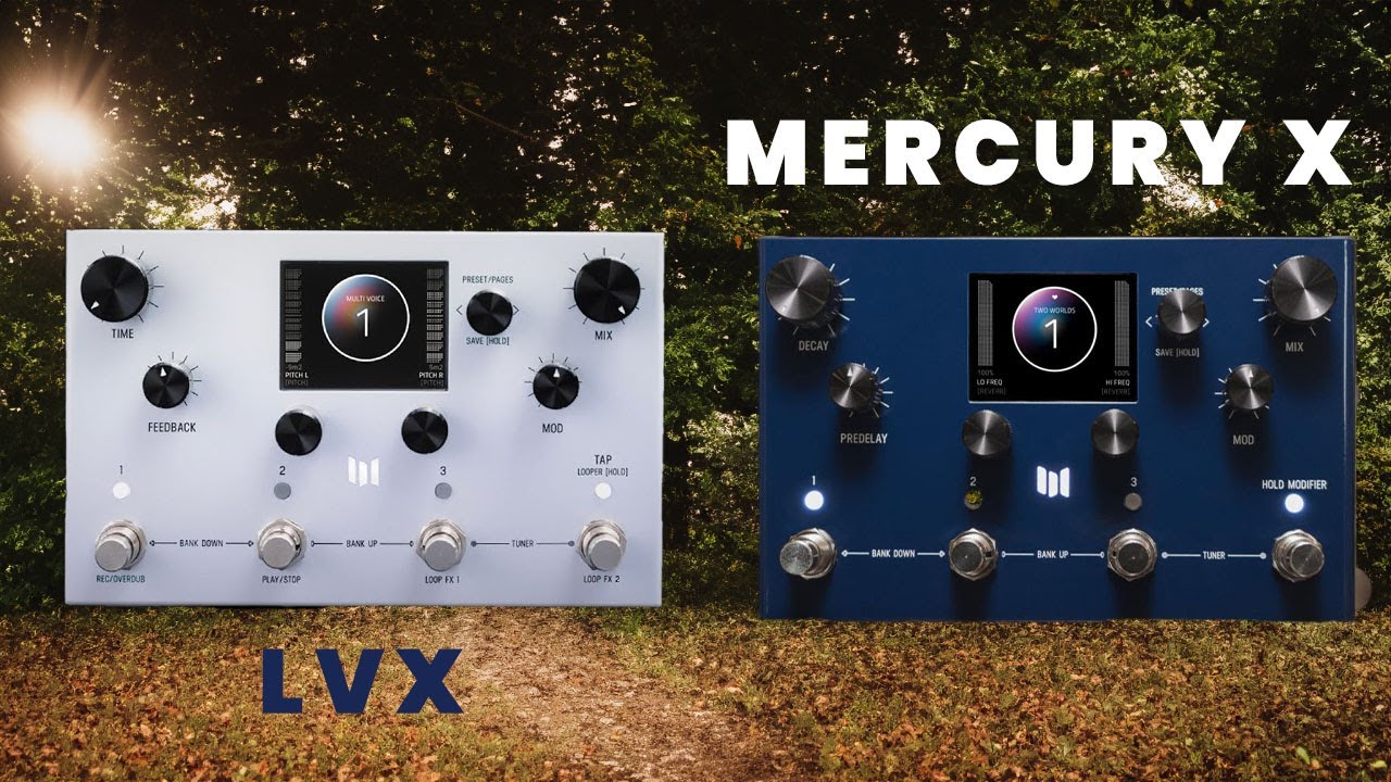 What do the Meris Mercury x & LVX sound like in combination