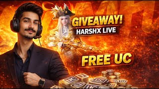 LIVE NOW 🔴 FREE price path GIVEAWAY I HARSH X LIVE | BGMI Prize path Giveaway screenshot 2