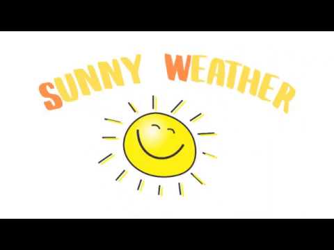 Sunny Weather, Educational Video for Kids