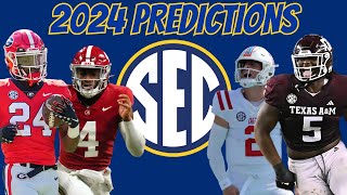 2024 SEC Football Predictions - Picking EVERY Game