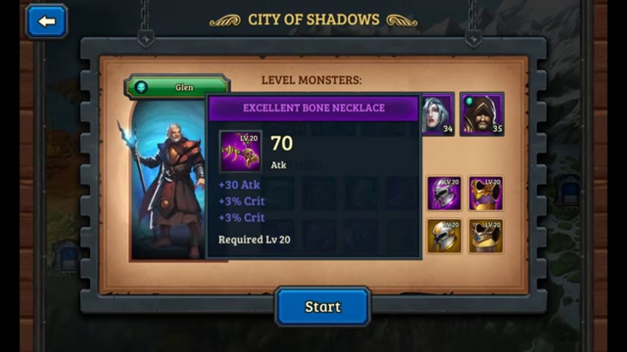 Dungeon Rush: Farming gear