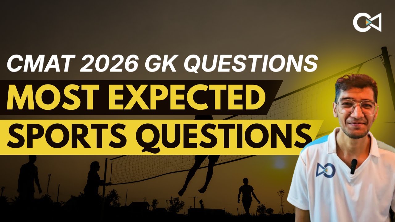 MOST EXPECTED SPORTS Questions for CMAT 2026 | CMAT GK Questions