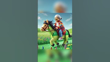 Bà Tám ghép lego con ngựa #ai #aivietnam #chatgpt