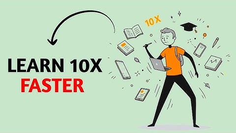 How To LEARN Anything Faster than ANYONE.
