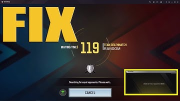 COD Mobile Ranked Match not Working fixed In Gameloop Emulator