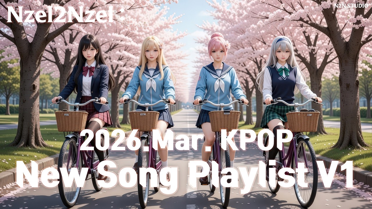 [Spring Playlist] | 화창한 봄날 마음이 편안해 지는 기분 | K-City POP. Cafe music