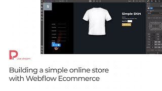 Building a simple online store with Webflow Ecommerce