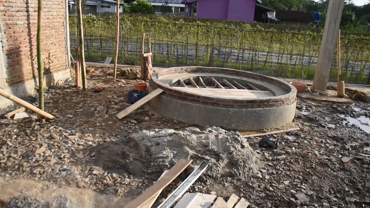 Rendering and roof trusses