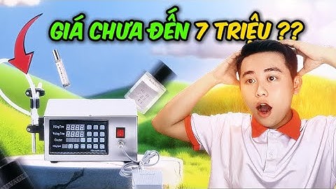 Máy chiết rót tinh dầu, nước hoa, serum mini GIÁ DƯỚI 7 TRIỆU |  Chính xác, tốc độ nhanh
