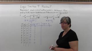 MTH 125: Logic Section 7 Problem 7 - Mathematics with Susan McCourt