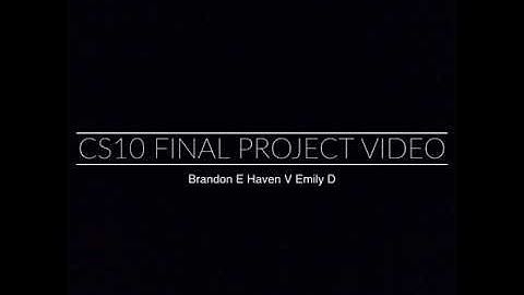 CS10 Final Project for Prof Garcia Blackjack