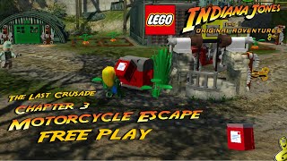 Lego Indiana Jones: The Last Crusade Chap 3 / Motorcycle Escape FREE PLAY - HTG