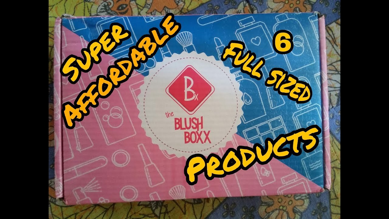 Blush Box Feb 2018 | affordable | Unboxing & Review |