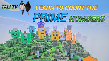 Learn to count the Prime Numbers with Noah, Minecraft Number blocks #minecraft #numberblocks