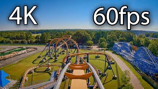 Dominator front seat on-ride 4K POV @60fps Kings Dominion