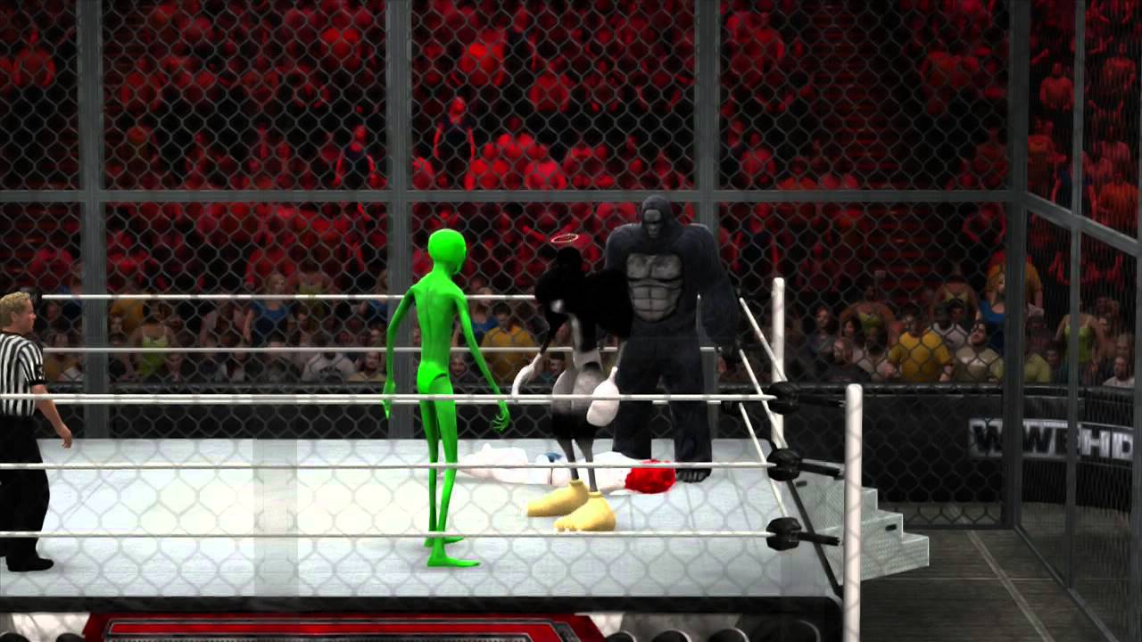 WWE 13' Fatal 4 Way (Funny CAWS)