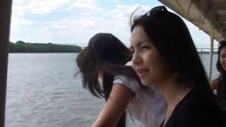 Прогулка на теплоходе. р.Иртыш. г.Павлодар. Выпускник 2013.