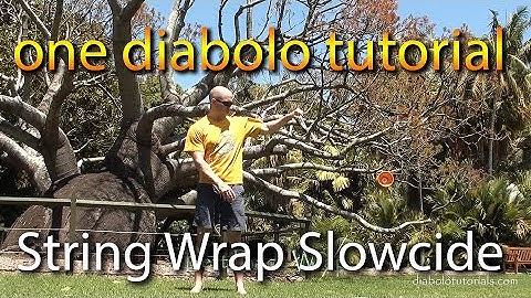 Diabolo Tutorial - One Diabolo String Wrap Slow Suicide