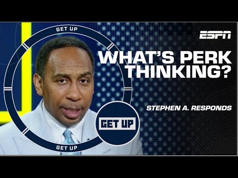 Stephen A. GOES OFF on Kendrick Perkins about his beloved New York