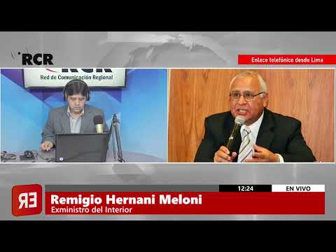ENTREVISTA A REMIGIO HERNANI, EXMINISTRO DEL INTERIOR